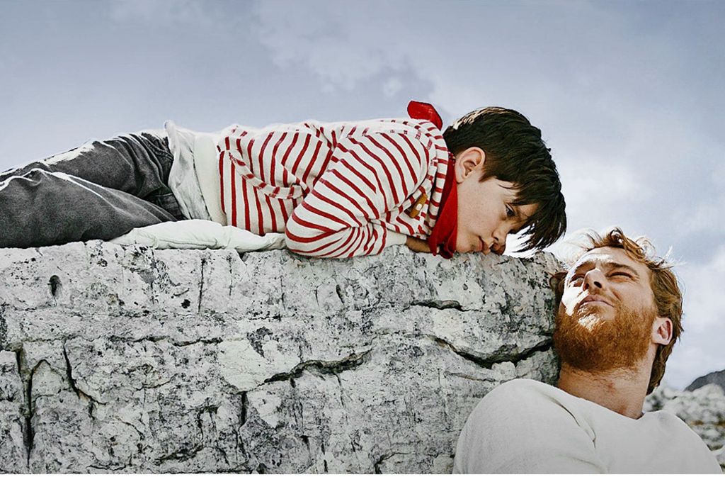 Behutsame Annäherung in den Bergen: Arian Montgomery (links) und Alexander Fehling in „Drei Zinnen“