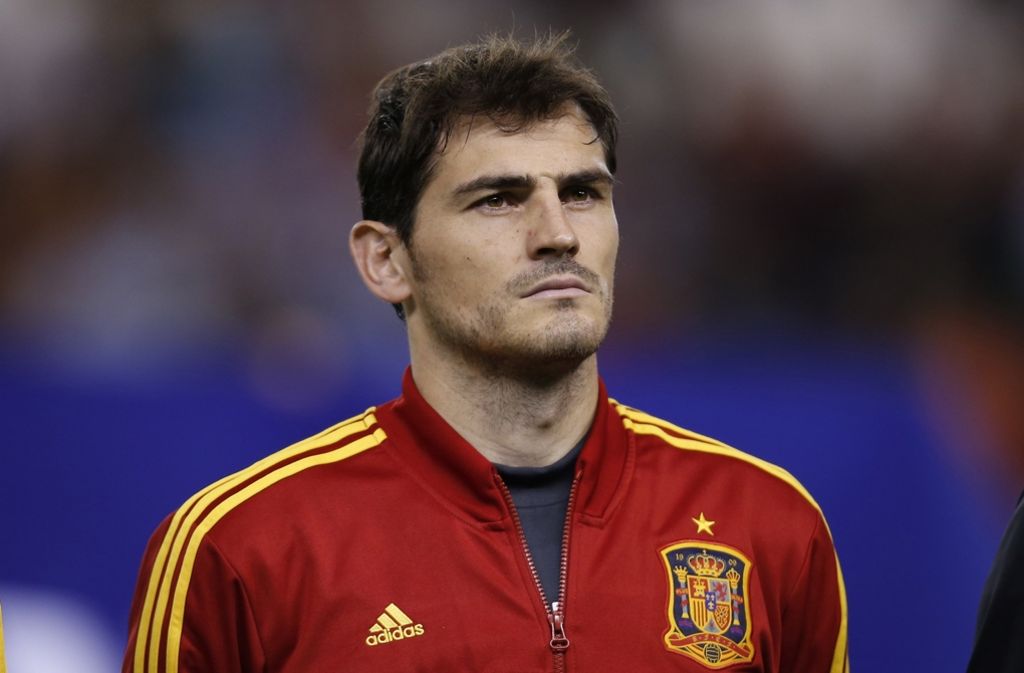 Spaniens Nationaltorwart Iker Casillas kommt auf 162 Einsätze im Nationaltrikot.