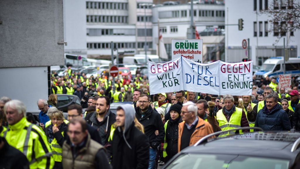 Fahrverbote in Stuttgart: Diesel-Demo-Team stellt keine Wahlliste auf