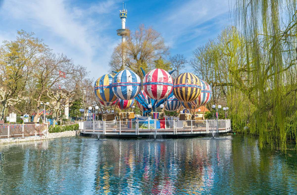 Die „Liechtensteiner Ballonfahrt“ ist die Attraktion in dem neuen Themenbereich.