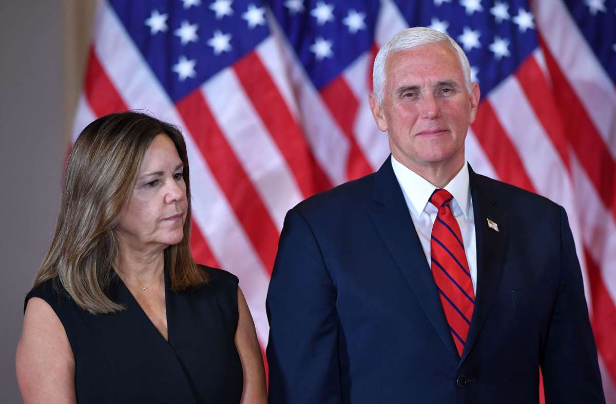 Vizepräsident Mike Pence und seine Frau Karen