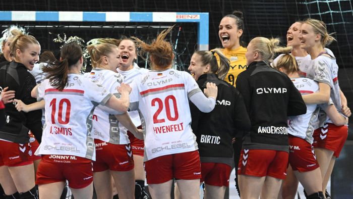 Handball-Pokal-Halbfinale in Stuttgart: Bietigheim gewinnt gegen den Thüringer HC