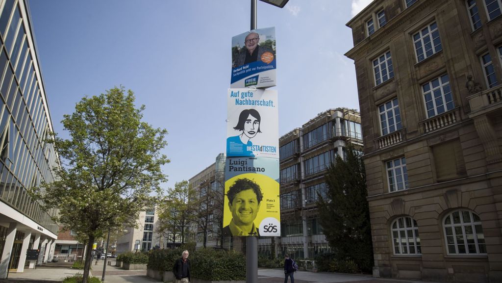 Kommunalwahl 2019 in Stuttgart: Das hält ein Designer von den Wahlplakaten