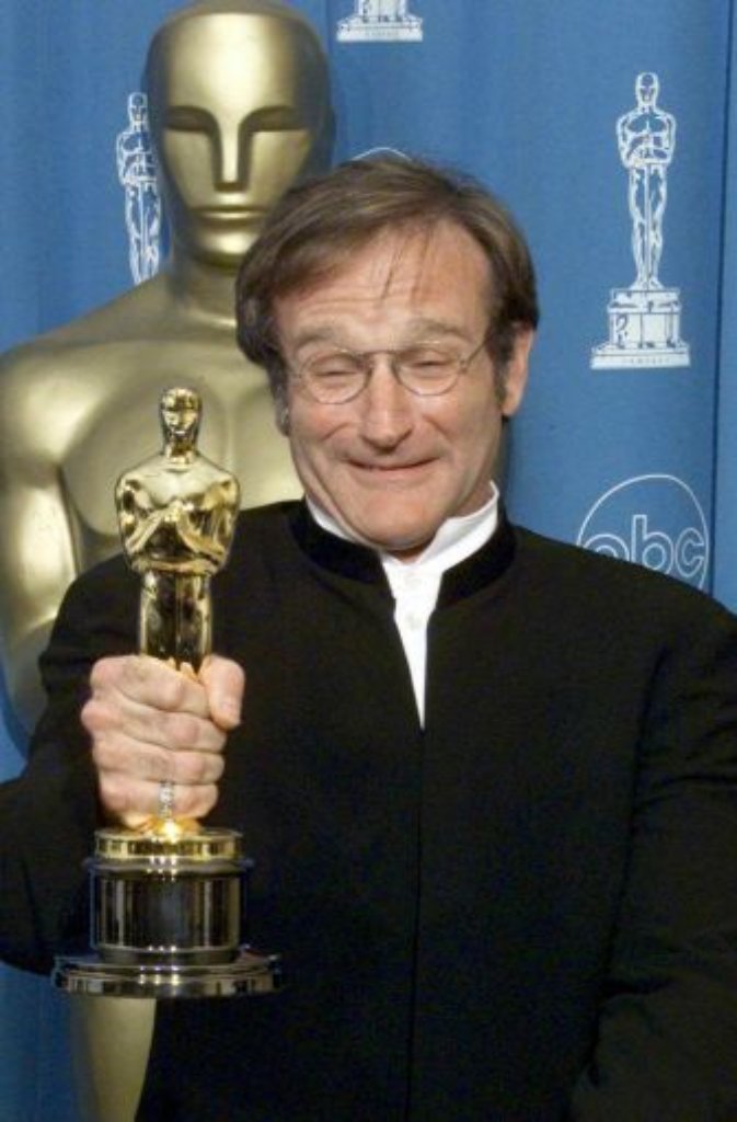 1998 bekommt Robin Williams den Oscar für seine Nebenrolle in "Good Will Hunting".
