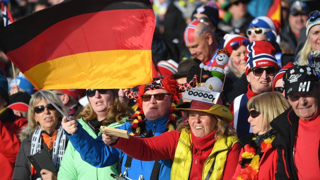 Biathlon-WM in Antholz: Die verrücktesten Bilder der Biathlon-Fans
