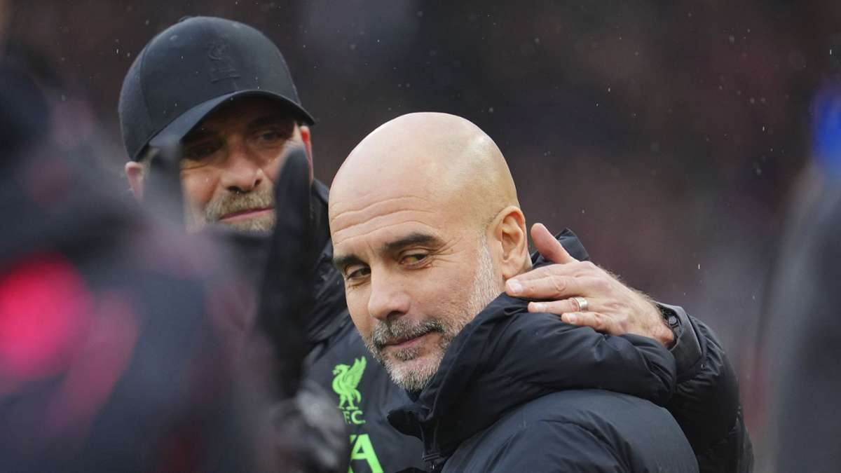 FC Liverpool gegen Manchester City: „Er wird zurückkommen“: Guardiola erwartet Klopps Trainer-Comeback