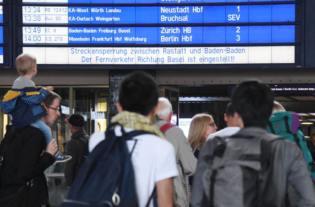 Reisende Richtung Basel müssen sich auf Verzögerungen einstellen.