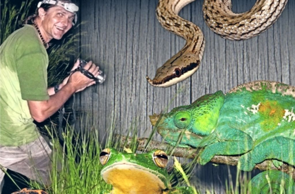 Axel Kwet ist Experte für Reptilien und Amphibien. Foto: privat