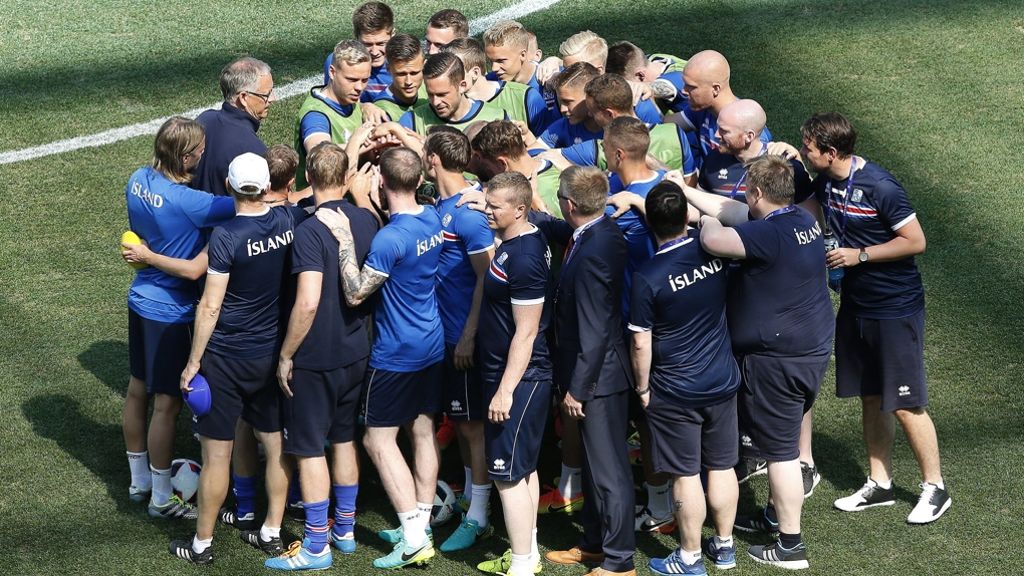 Sensation bei Fußball-EM: EM-Neuling Island schickt England nach Hause