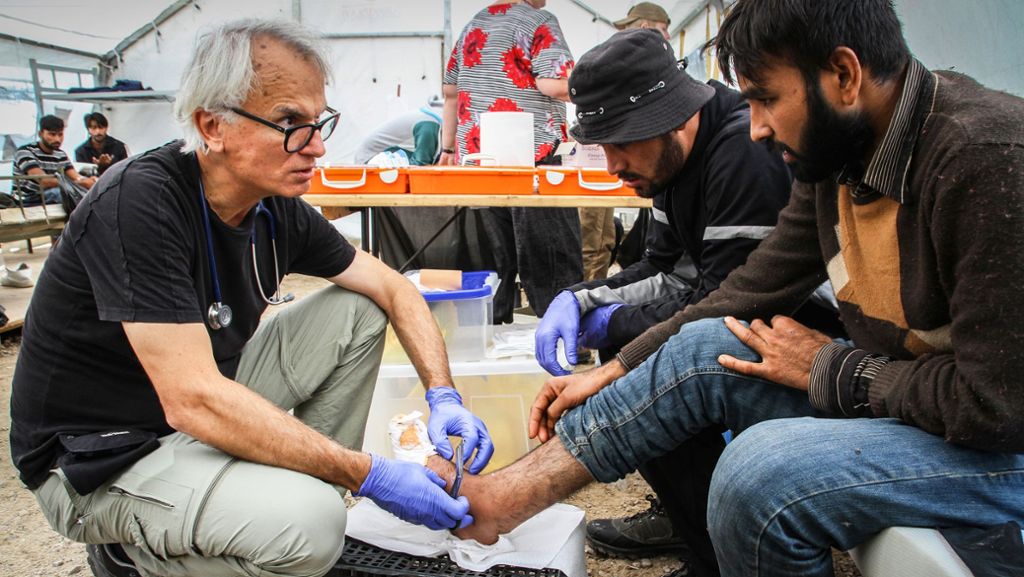 Heidelberger Arzt im Flüchtlingscamp: Erste Hilfe auf   der Müllhalde
