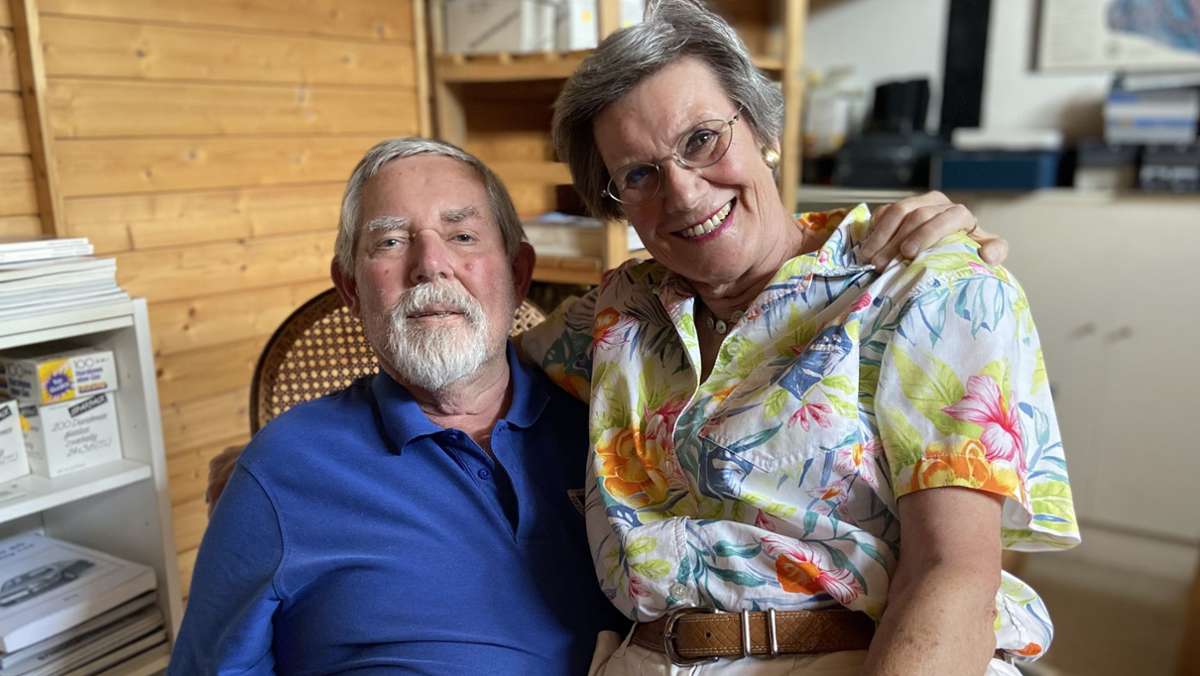 Gaby und Christoph aus dem Kreis Ludwigsburg: Auf dem Schaukelstuhl beginnt ihre Liebesgeschichte