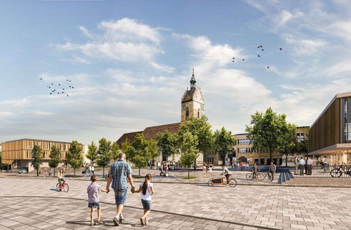 Verlegung der  Stadtbahnhaltestelle: Wie sieht künftig Fellbachs Zentrum aus?