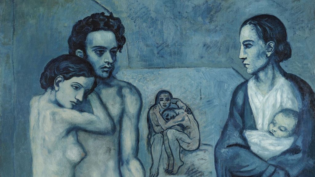  Die Fondation Beyeler in Riehen bei Basel zeigt in einer opulenten, jahrelang zusammengestellten Schau Werke der Blauen und Rosa Periode Picassos 