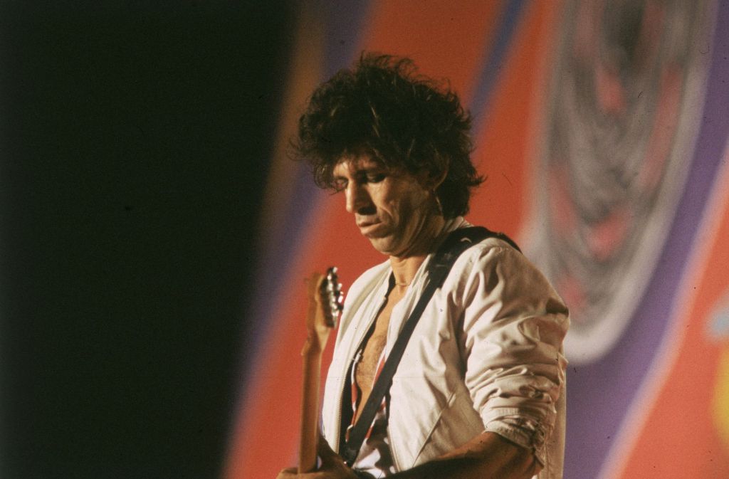 In den 1980ern kam es dann zu Streitigkeiten zwischen Jagger und Richards (Foto).