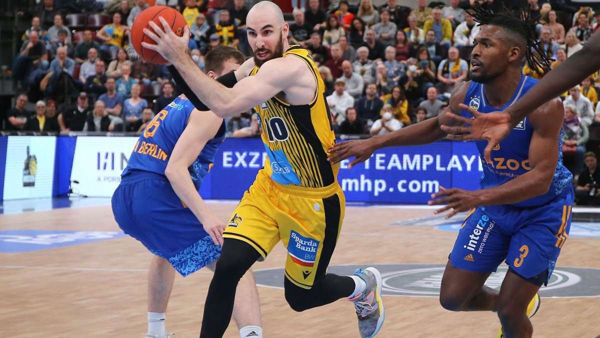 Basketball-Bundesliga: Serie der MHP Riesen Ludwigsburg reißt gegen Alba Berlin