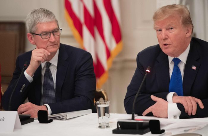 US-Präsident nennt Apple-Chef beim falschen Namen