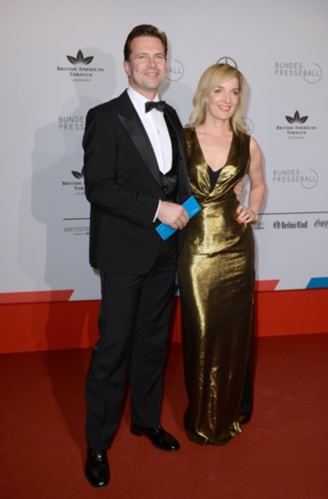 Regierungssprecher Steffen Seibert und seine Frau Sophia.