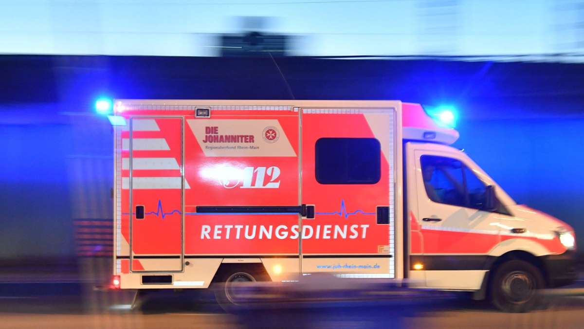 Unfall in Ludwigsburg: Motorradfahrer verletzt sich schwer