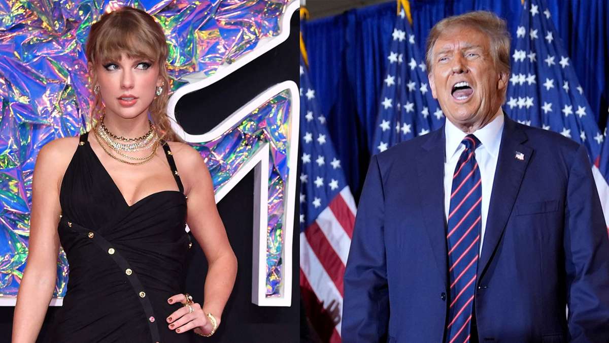 Irre Verschwörungstheorien: Trump-Fans wüten gegen Taylor Swift