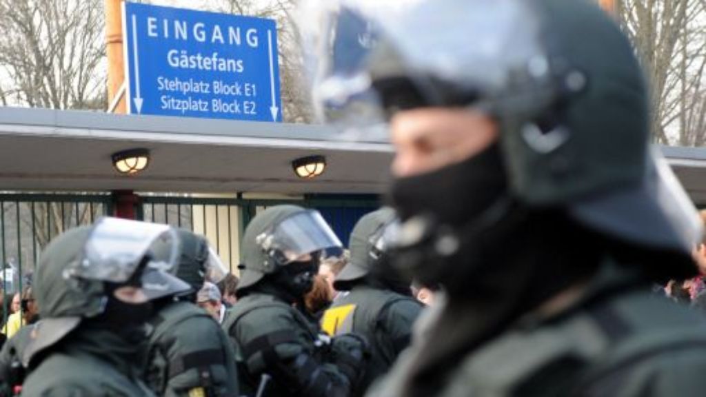 VfB Stuttgart: Fans verhalten sich laut Polizei relativ friedlich