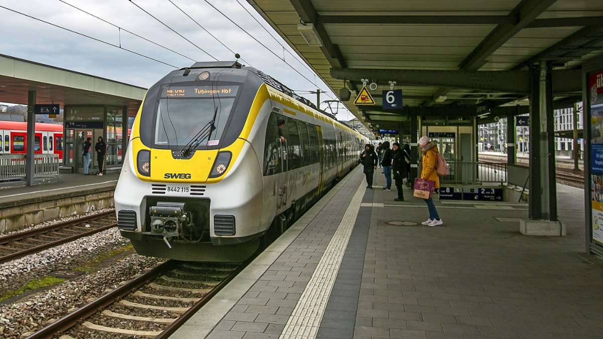 Verspätungen auf der Neckar-Alb-Bahn: Wie die Züge Richtung Tübingen pünktlicher werden sollen