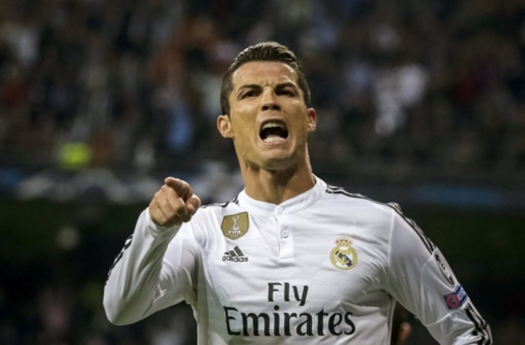 Fußballer Cristiano Ronaldo spielt mit 79,5 Millionen Dollar in der ganz großen Liga mit.