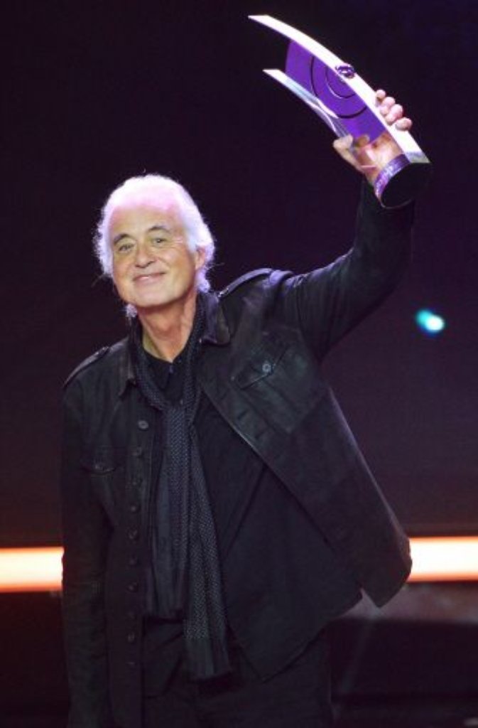 Der Echo für das Lebenswerk ging an Jimmy Page von Led Zeppelin.
