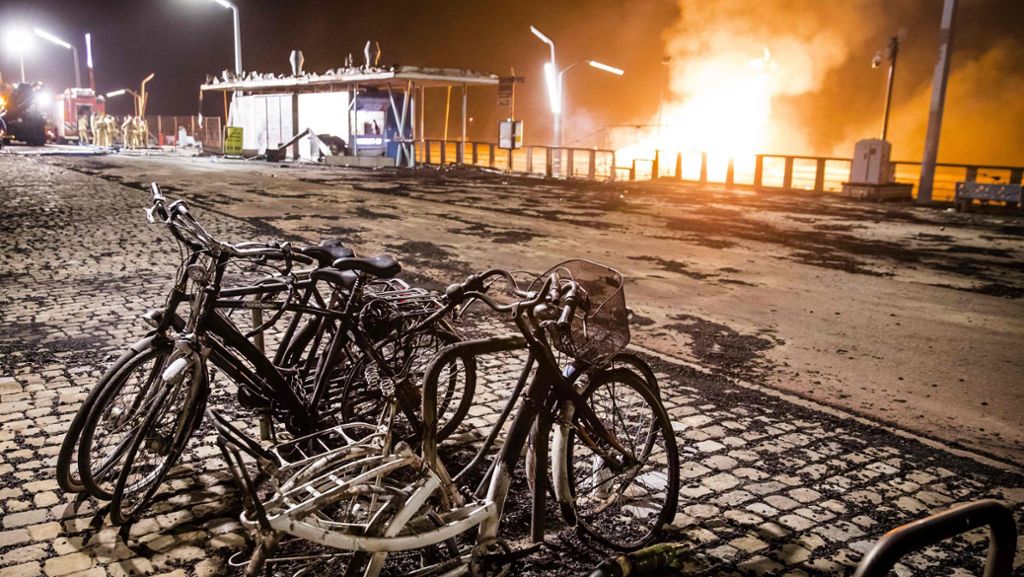 Silvester in Scheveningen: Feuertornado auf Silvester-Party in den Niederlanden