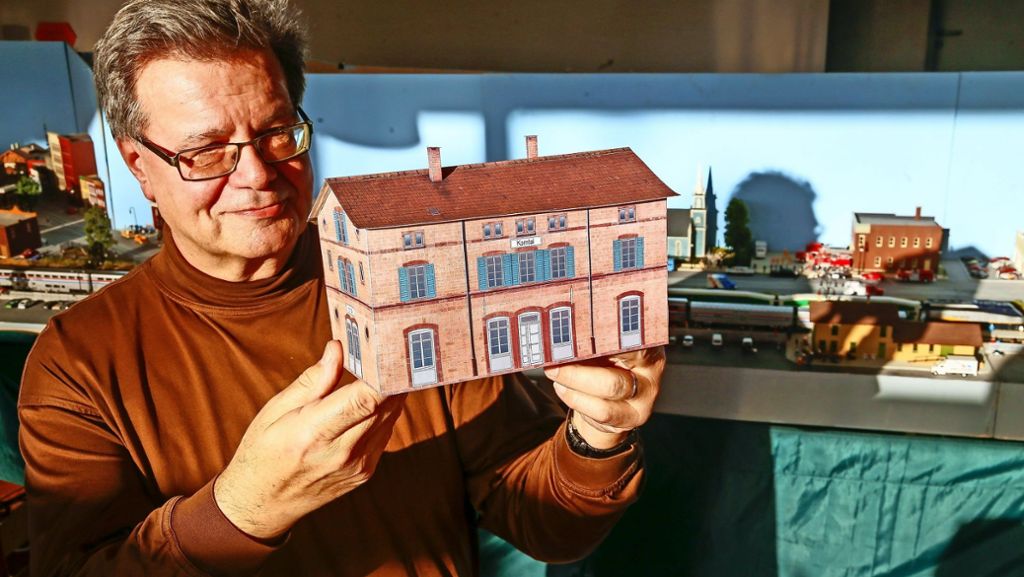 Modellbahntage würdigen 150 Jahre Bahnhof Korntal: Ein Gerlinger lebt für die Bahn