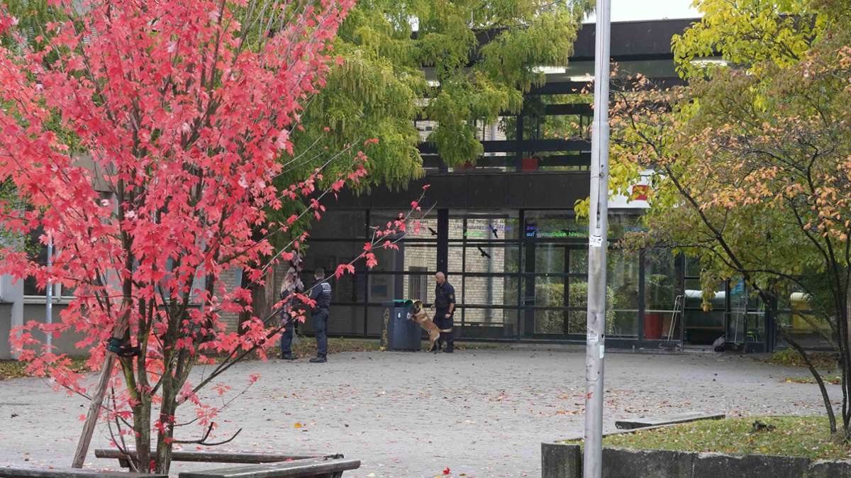 Bombendrohungen gingen an mehreren Schulen in der Region Stuttgart und auch andernorts ein.