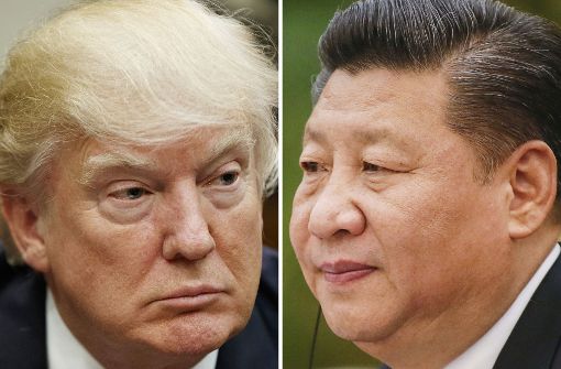 Donald Trump und Xi Jinping kennen sich noch nicht persönlich. Das ändert sich nun. Foto: AP