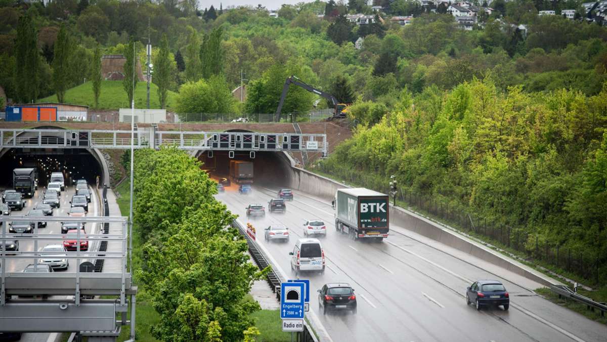 Engelbergtunnel und bei Böblingen: A81 gleich doppelt gesperrt