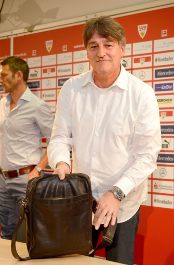 Auch während seiner langjährigen Tätigkeiten für Adidas besuchte Bernd Wahler immer wieder Heimspiele des VfB.