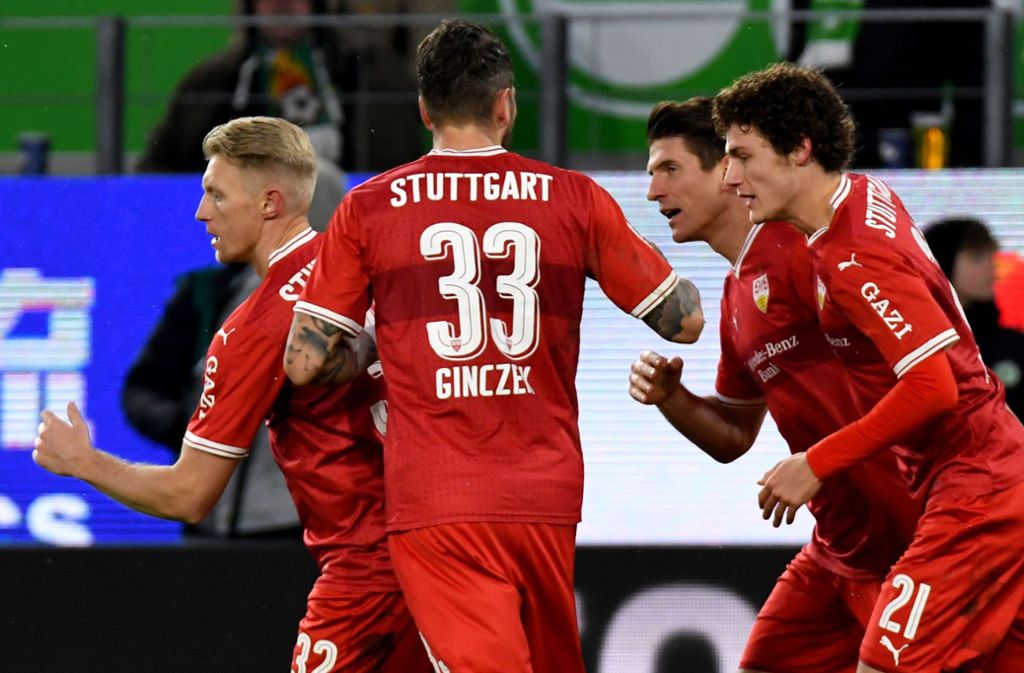Der VfB Stuttgart holt ein Unentschieden dank des Treffers von Mario Gomez.