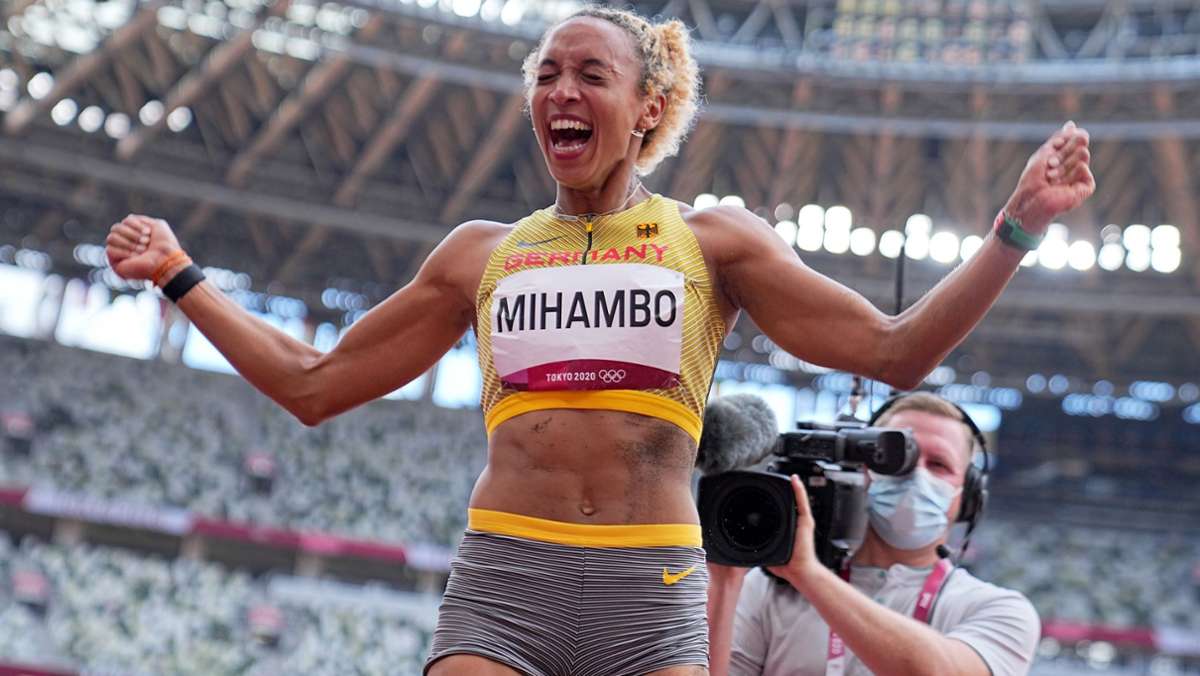 Weitsprung bei Olympia 2021: Im letzten Sprung zum Glück: Malaika Mihambo gewinnt Gold