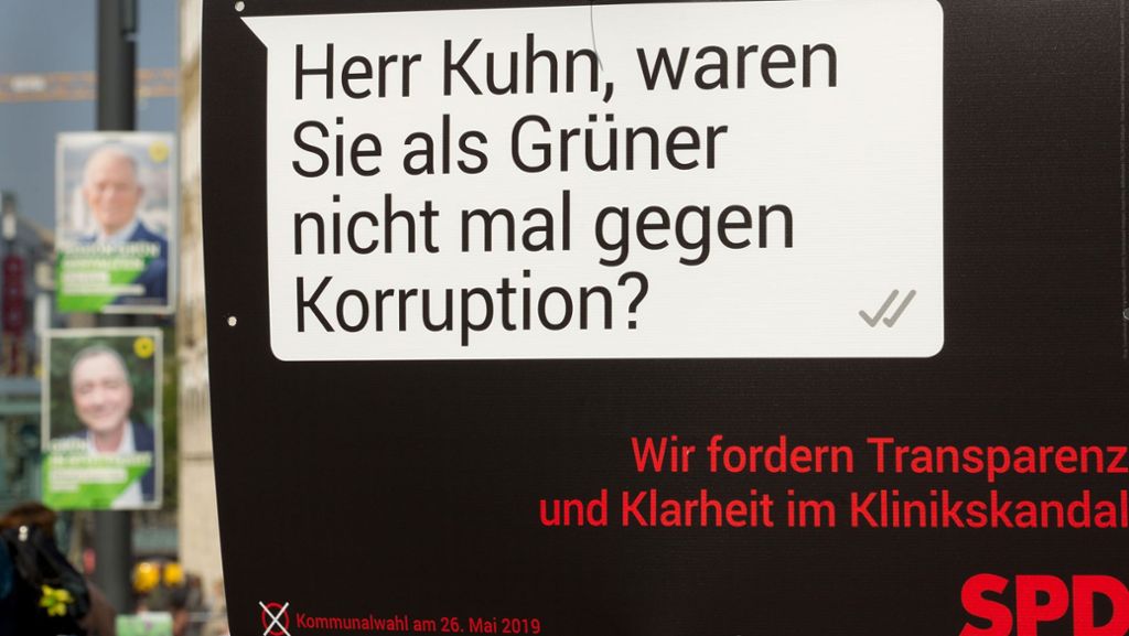 SPD-Wahlkampf hat Folgen: OB Kuhn kritisiert die „bizarren“ SPD-Plakate