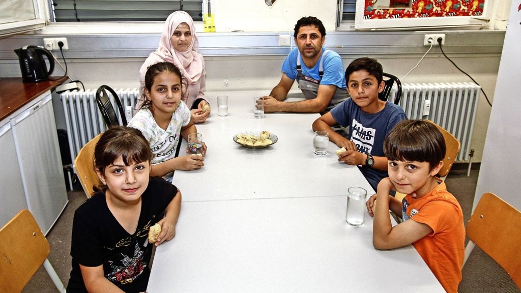 Eine Flüchtlingsfamilie in Gerlingen: Zum ersten Mal Verschnaufen