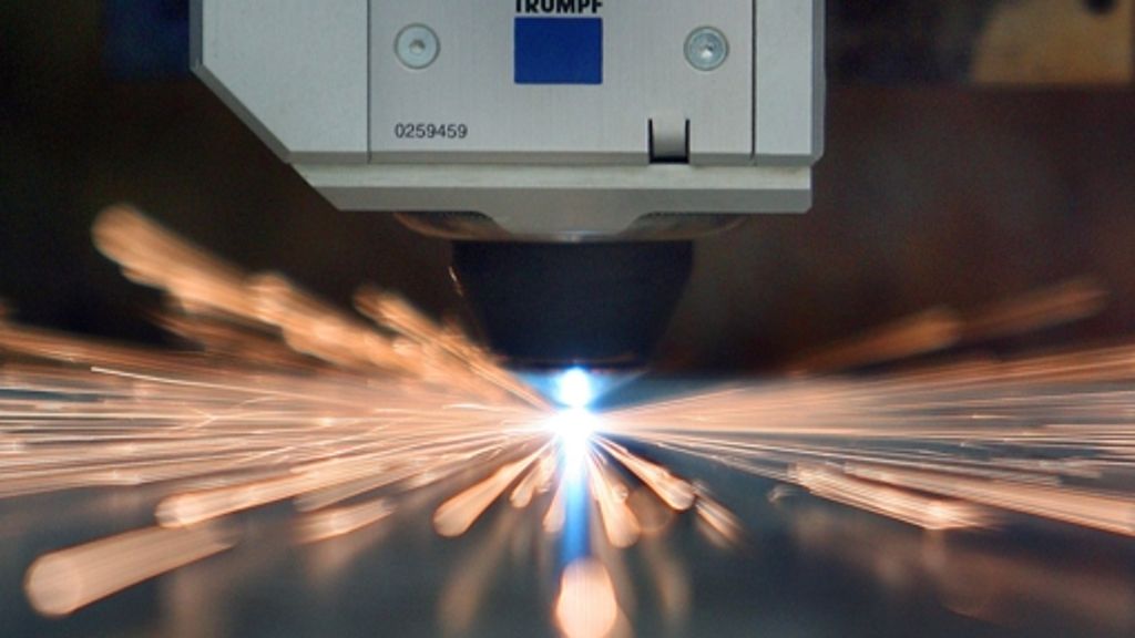 Laserhersteller legt  Bilanz vor: Trumpf gibt Einblick  in die Digitalisierung
