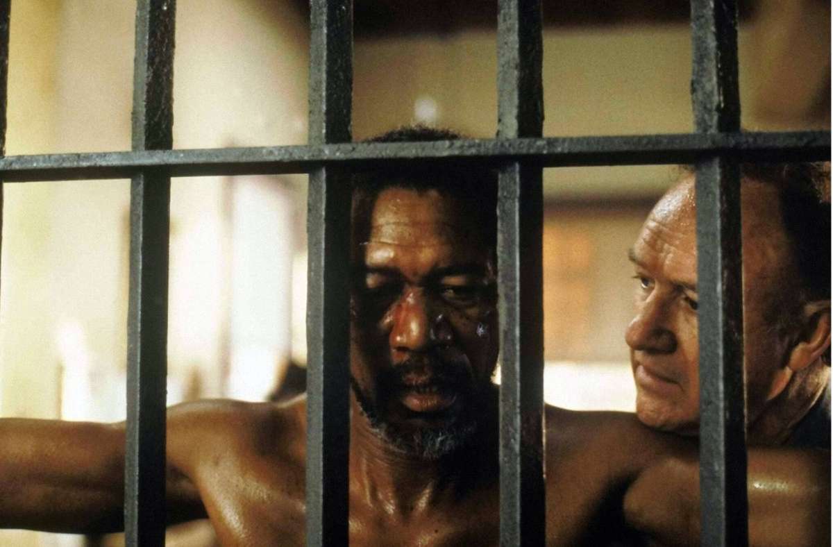 „Erbarmungslos“ (1992): Morgan Freeman (links) und Gene Hackman