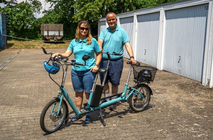 Spendenaktion für Paar aus Ludwigsburg: Herzenswunsch ist ein Dreiradtandem für Radtouren