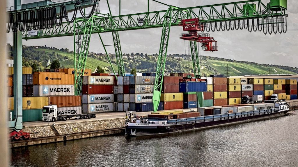 Hafen in Stuttgart: Reederei-Pleite stoppt Nachschub für Firmen