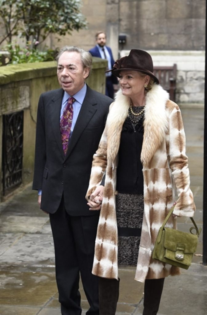 Komponist Andrew Lloyd Webber und seine Frau Madeleine Gurdon