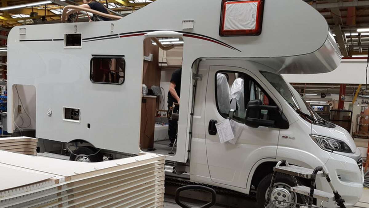 Caravans/Wohnmobile: Zwangspause bei Dethleffs in Isny