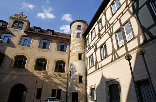Auch das Amtsgericht im Göppinger Schloss ist Ziel einer Amokdrohung gewesen. Jetzt ist dort gegen den Urheber verhandelt worden. Foto: Horst Rudel
