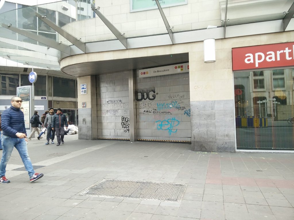 Die Metro-Stationen in Brüssel wurden gesperrt.