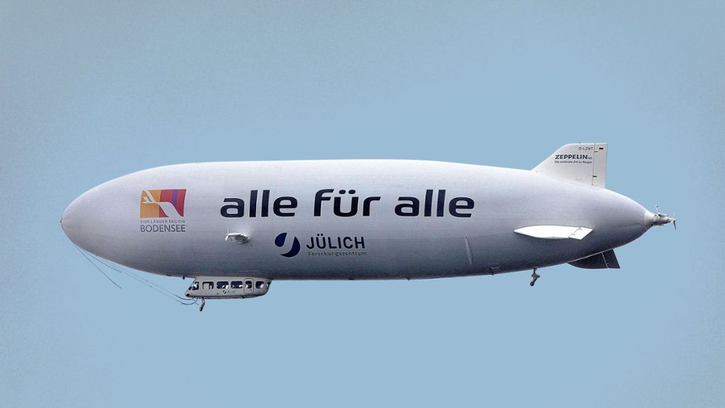  Ein Zeppelin aus Friedrichshafen hat am Samstag in einigen hundert Metern Höhe die Stuttgarter Luftqualität gemessen. Ein besonderes Augenmerk legten die Wissenschaftler auf Luftverunreinigungen wie Feinstaub, Ruß und Kohlenmonoxid. 