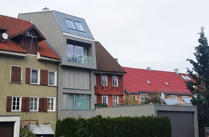 Ein Architekt zeigt sein schmales Haus mitten in der Stadt