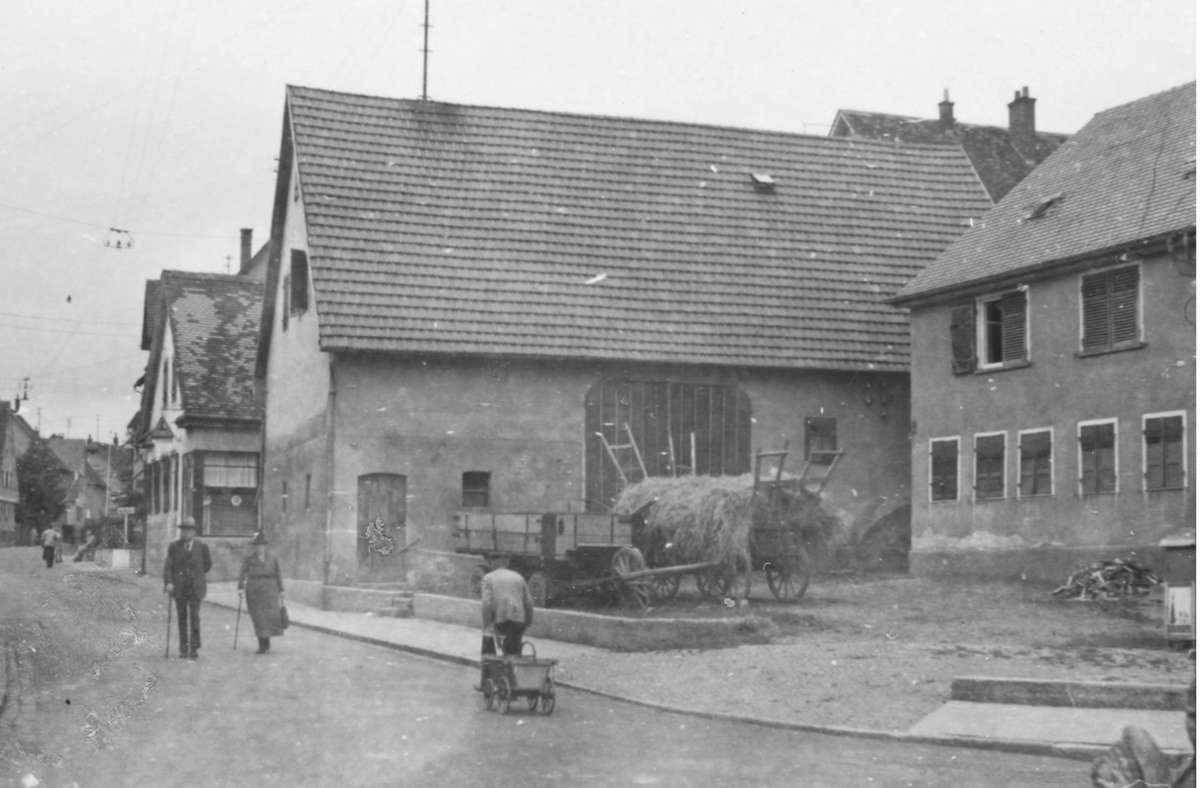 Bäuerliches Leben in Vaihingen 1942