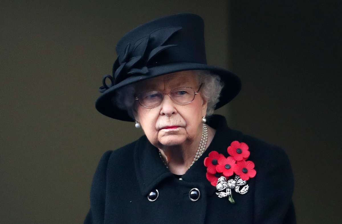 Natürlich nahm auch Queen Elizabeth II. am Gedenktag im Londoner Regierungsviertel teil.