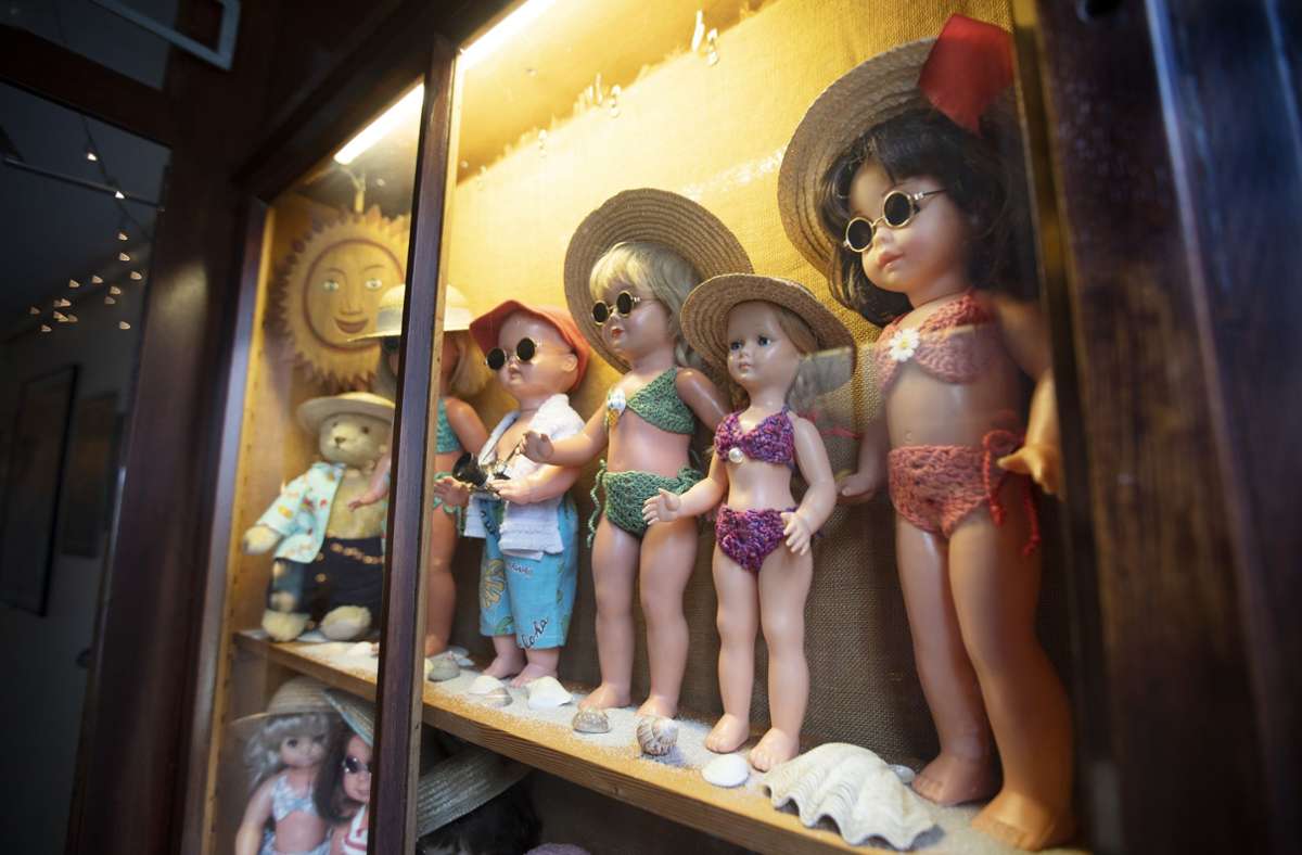 Faszinierend für große und kleine Kinder: das Puppenparadies von Uschi Schulz. Die Sammlerin erwägt, ihr Museum bald wieder dauerhaft zu öffnen.